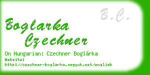 boglarka czechner business card